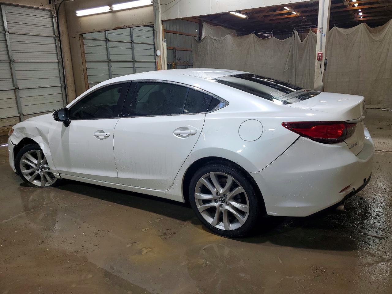 2014 Mazda 6 Touring White vin: JM1GJ1V65E1129173