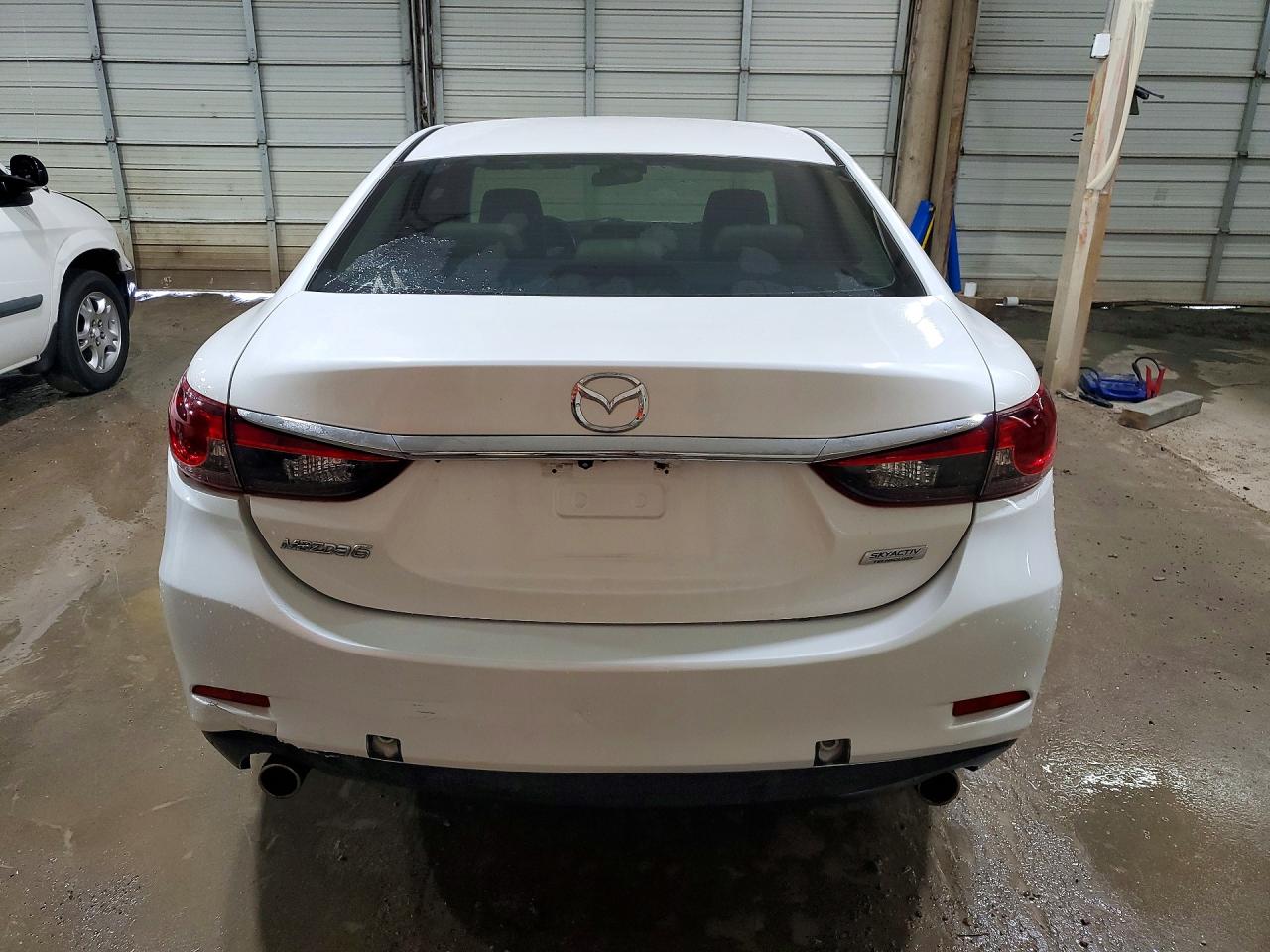 2014 Mazda 6 Touring White vin: JM1GJ1V65E1129173