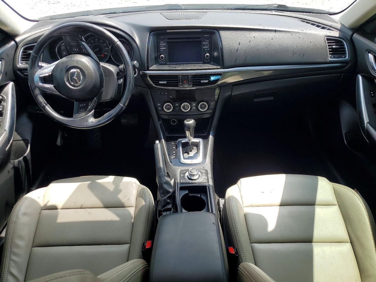 2014 Mazda 6 Touring White vin: JM1GJ1V65E1129173