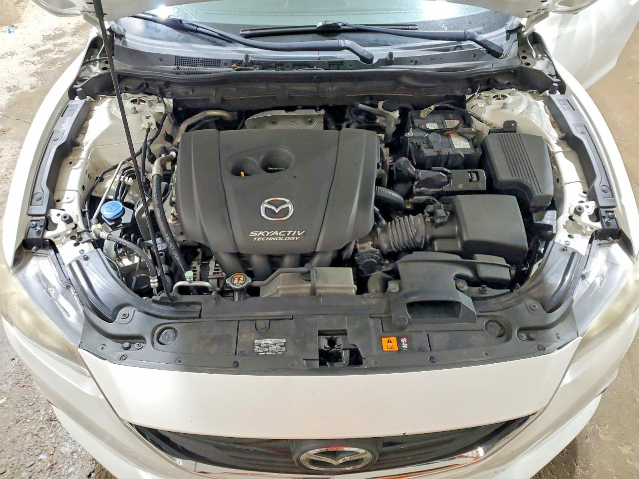 2014 Mazda 6 Touring White vin: JM1GJ1V65E1129173