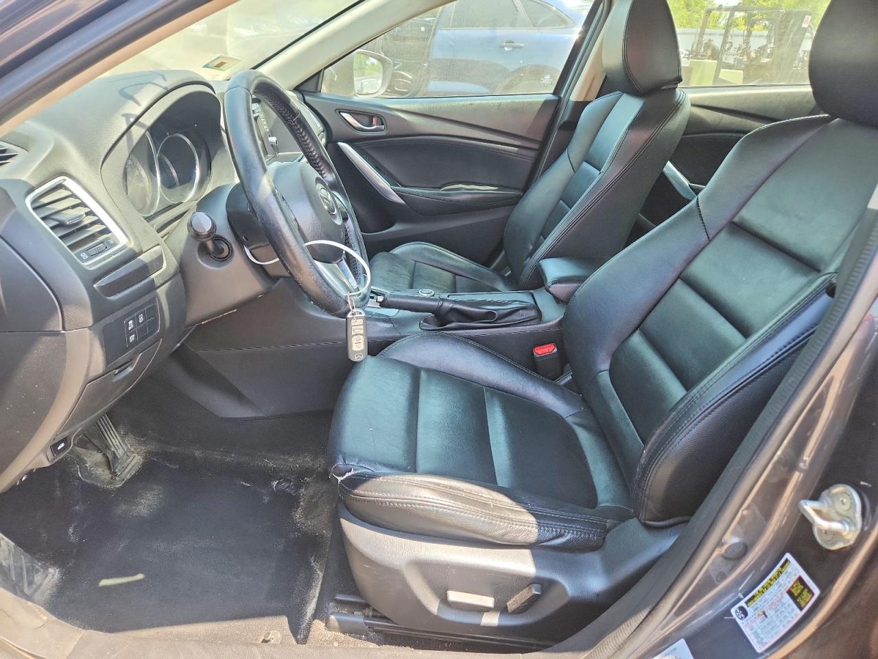 2014 Mazda 6 Touring Gray vin: JM1GJ1V65E1157376