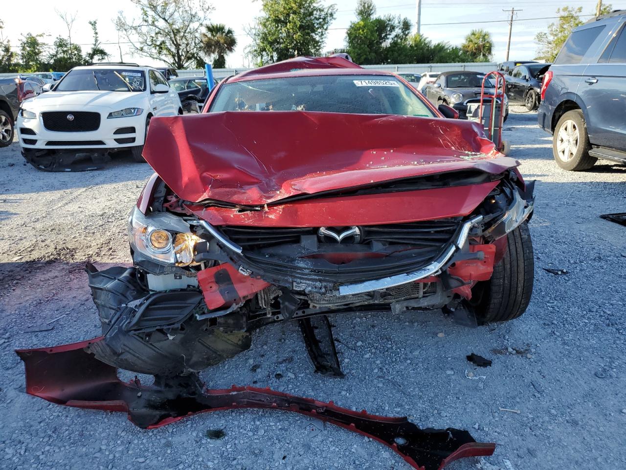 2015 Mazda 6 Touring Red vin: JM1GJ1V65F1166340