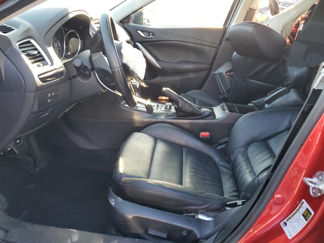 2015 Mazda 6 Touring Red vin: JM1GJ1V65F1166340