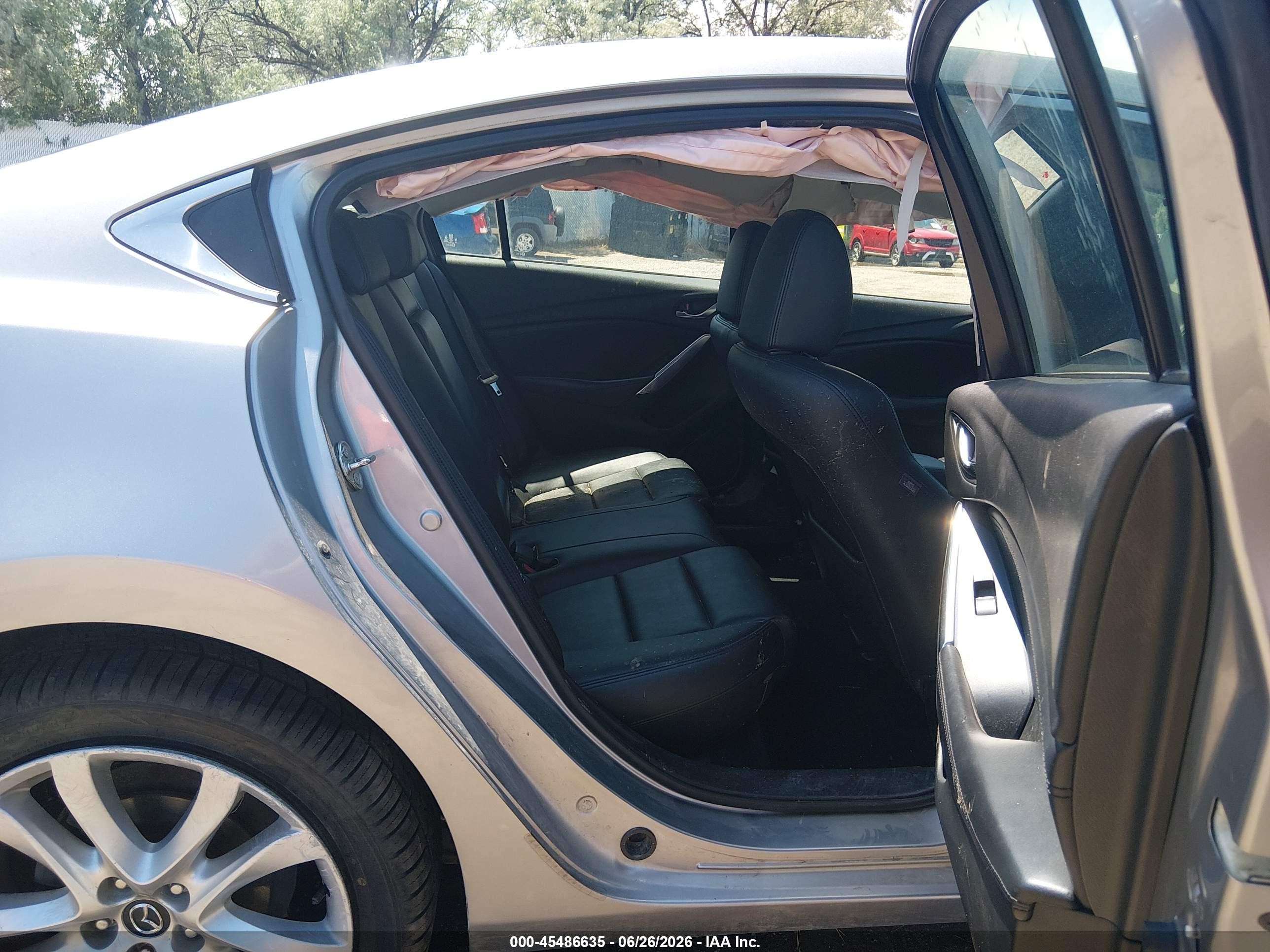 2015 Mazda Mazda6 I Touring Silver vin: JM1GJ1V65F1175815