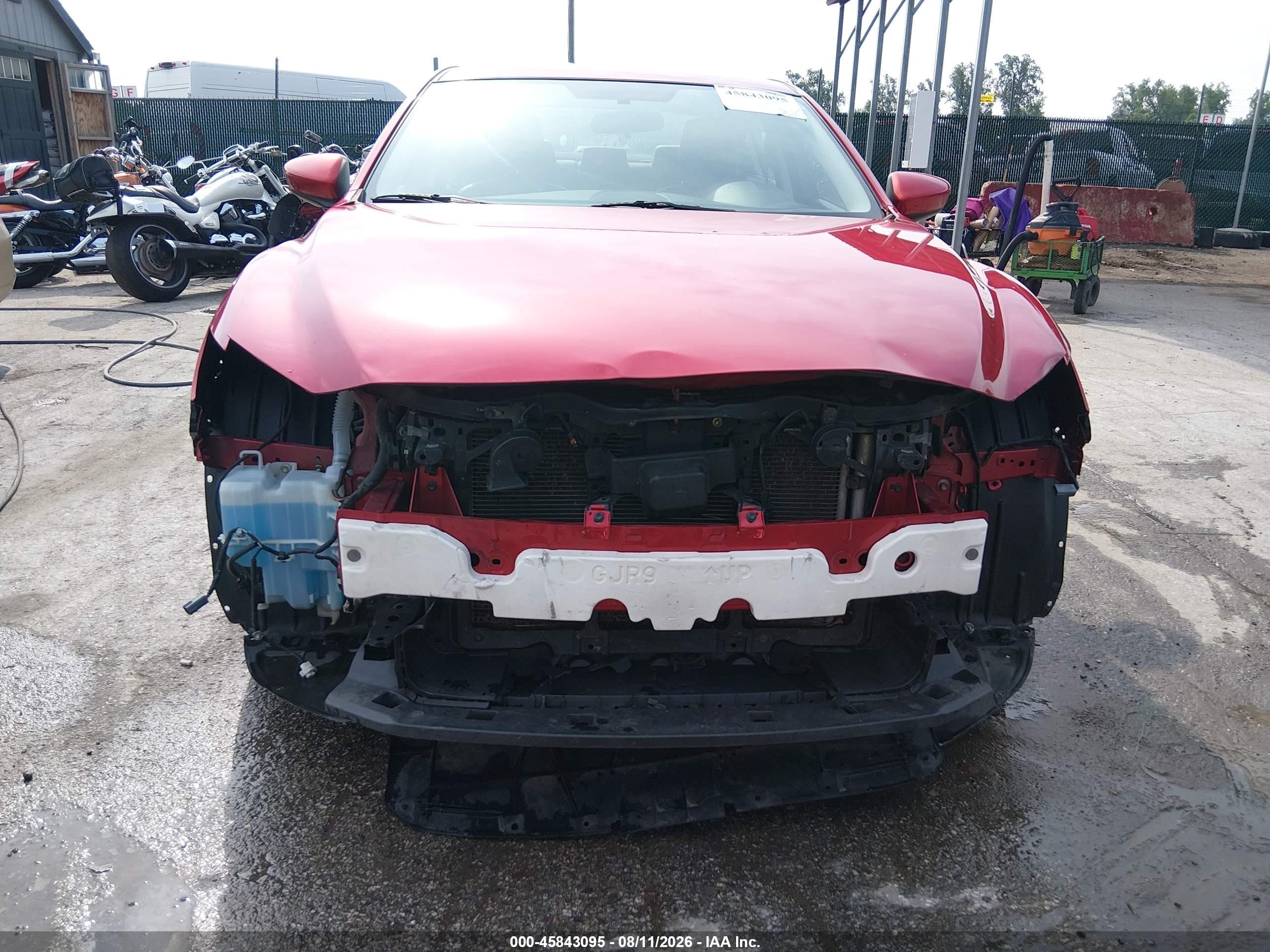 2014 Mazda Mazda6 I Touring Red vin: JM1GJ1V66E1117565