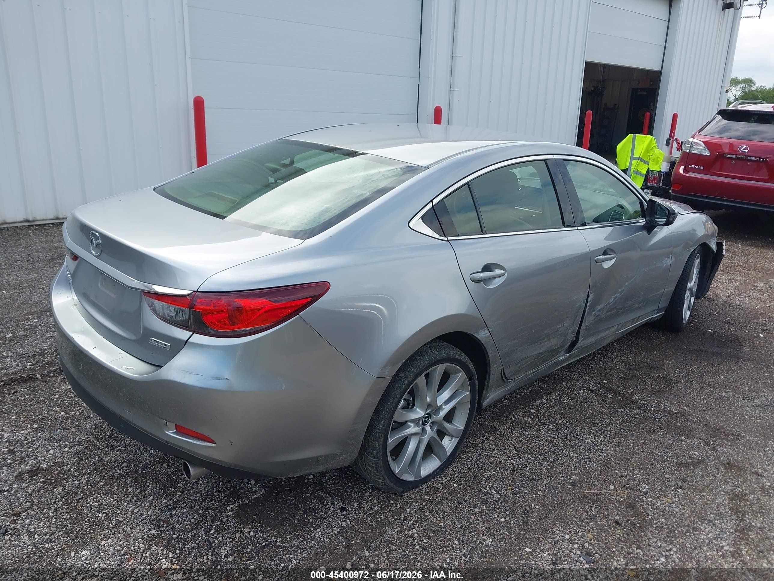 2014 Mazda Mazda6 I Touring Silver vin: JM1GJ1V66E1138920