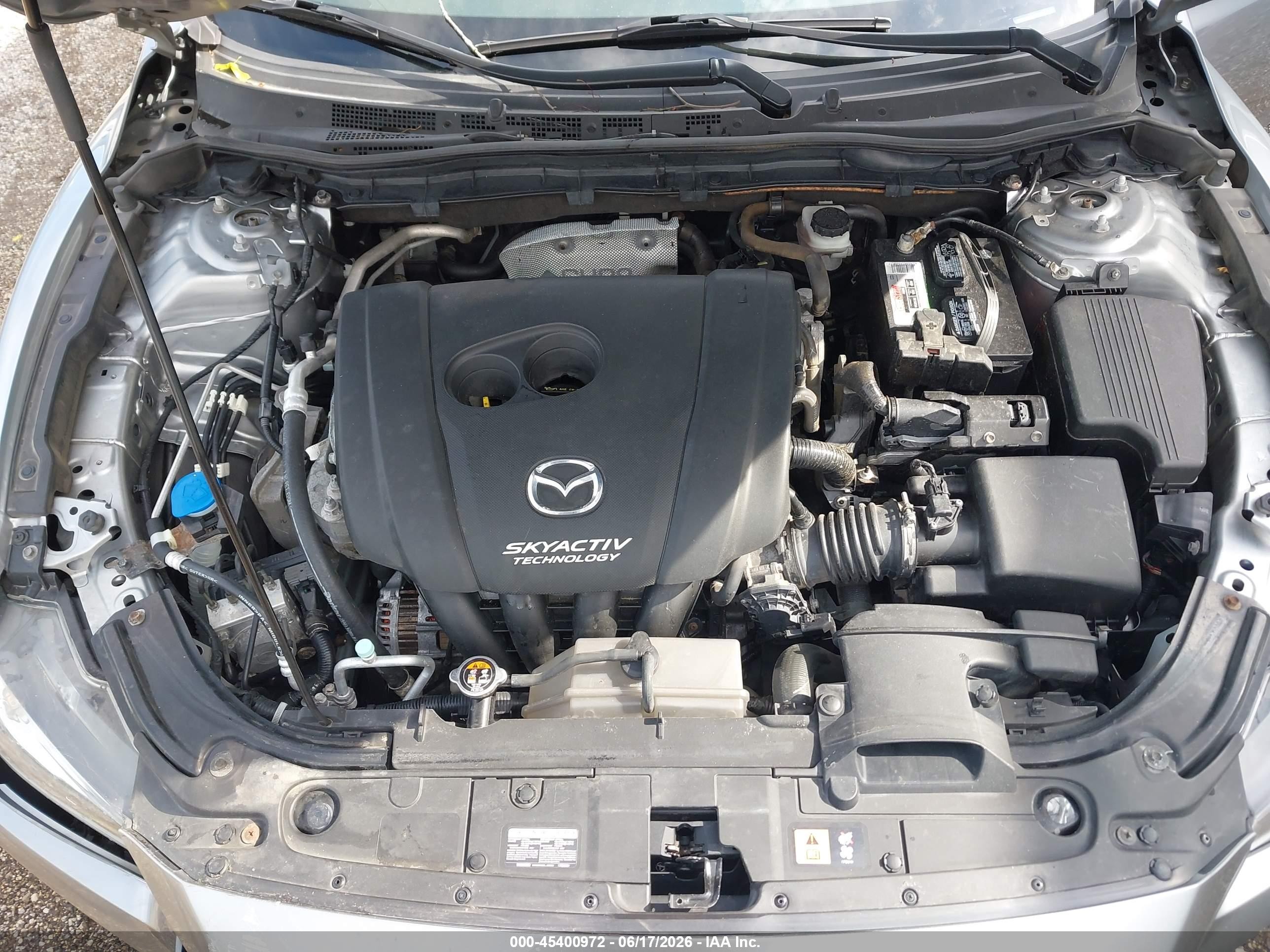 2014 Mazda Mazda6 I Touring Silver vin: JM1GJ1V66E1138920