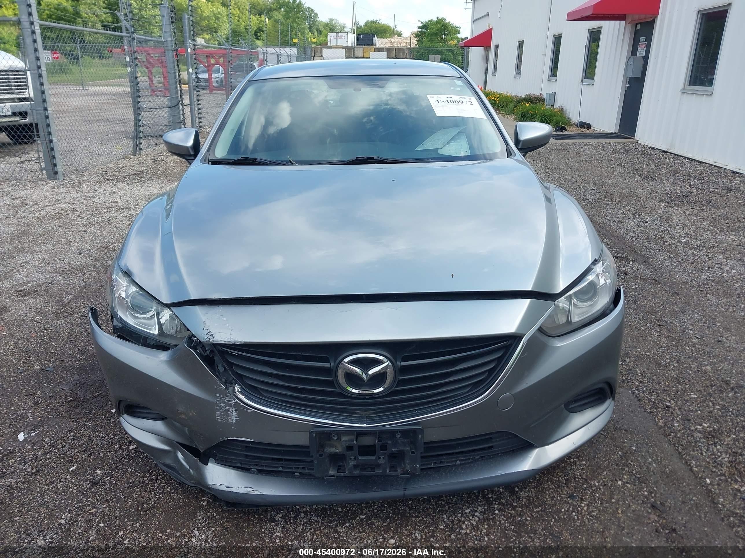 2014 Mazda Mazda6 I Touring Silver vin: JM1GJ1V66E1138920