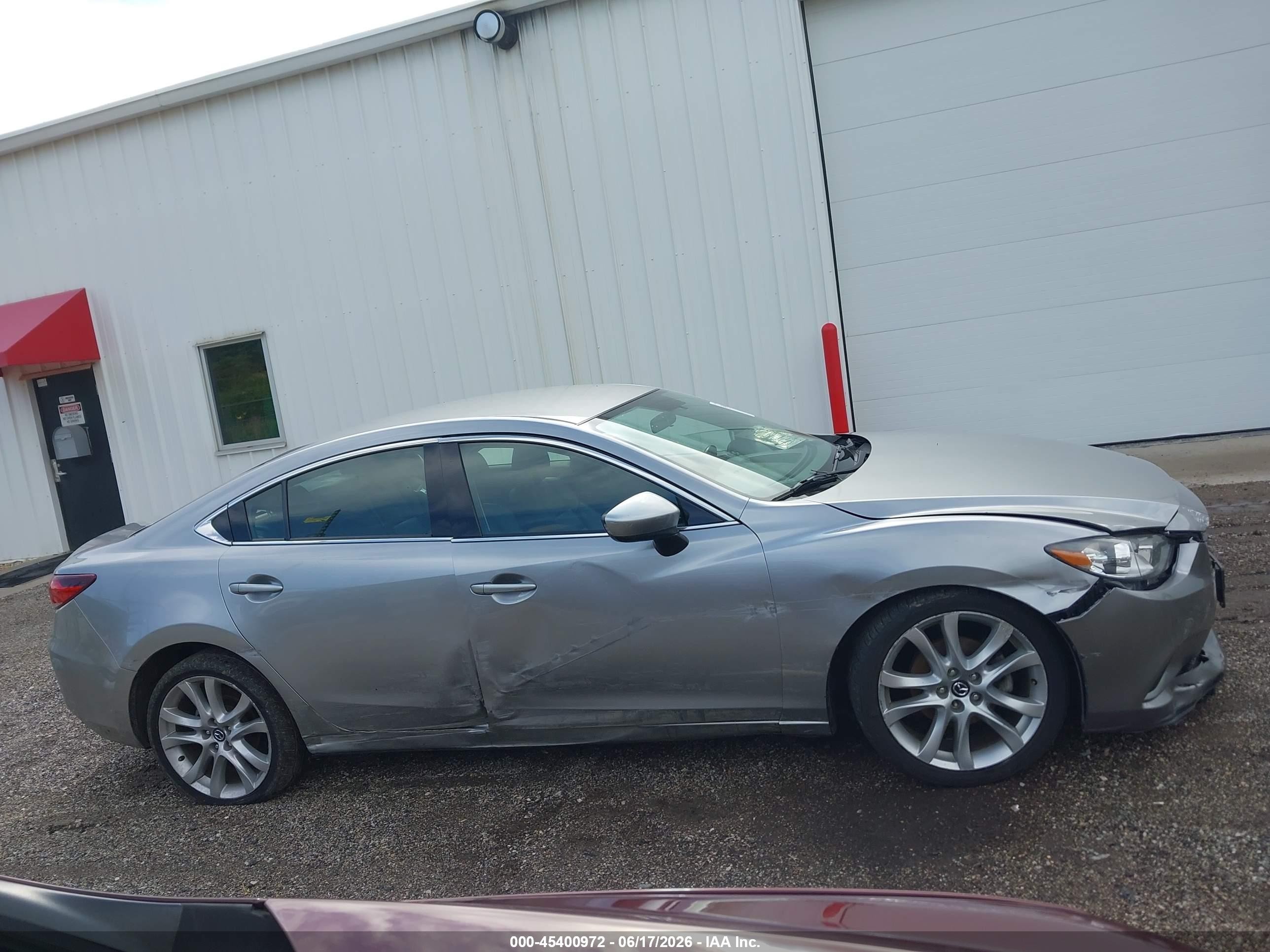 2014 Mazda Mazda6 I Touring Silver vin: JM1GJ1V66E1138920
