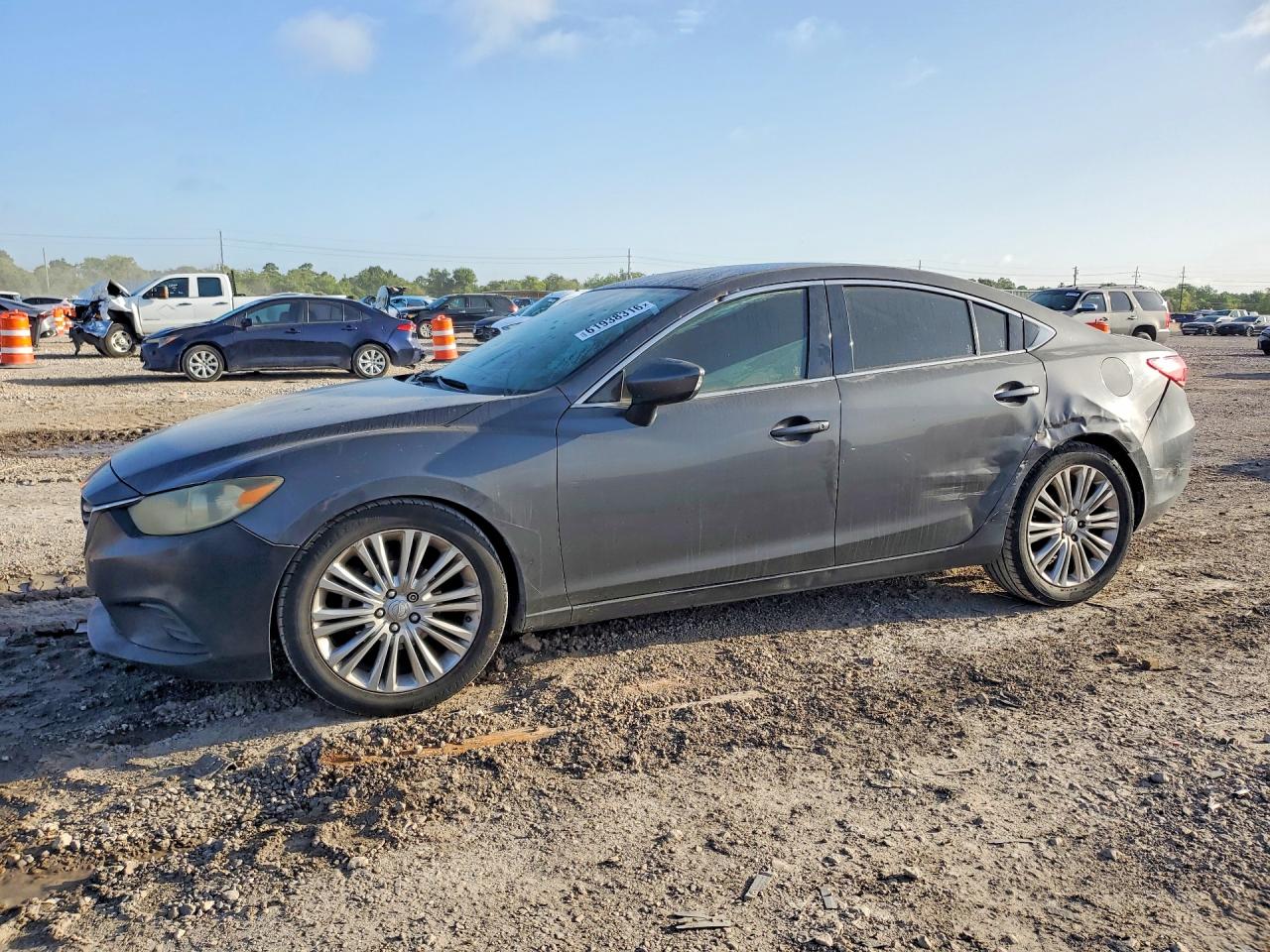 2014 Mazda 6 Touring Gray vin: JM1GJ1V66E1149996