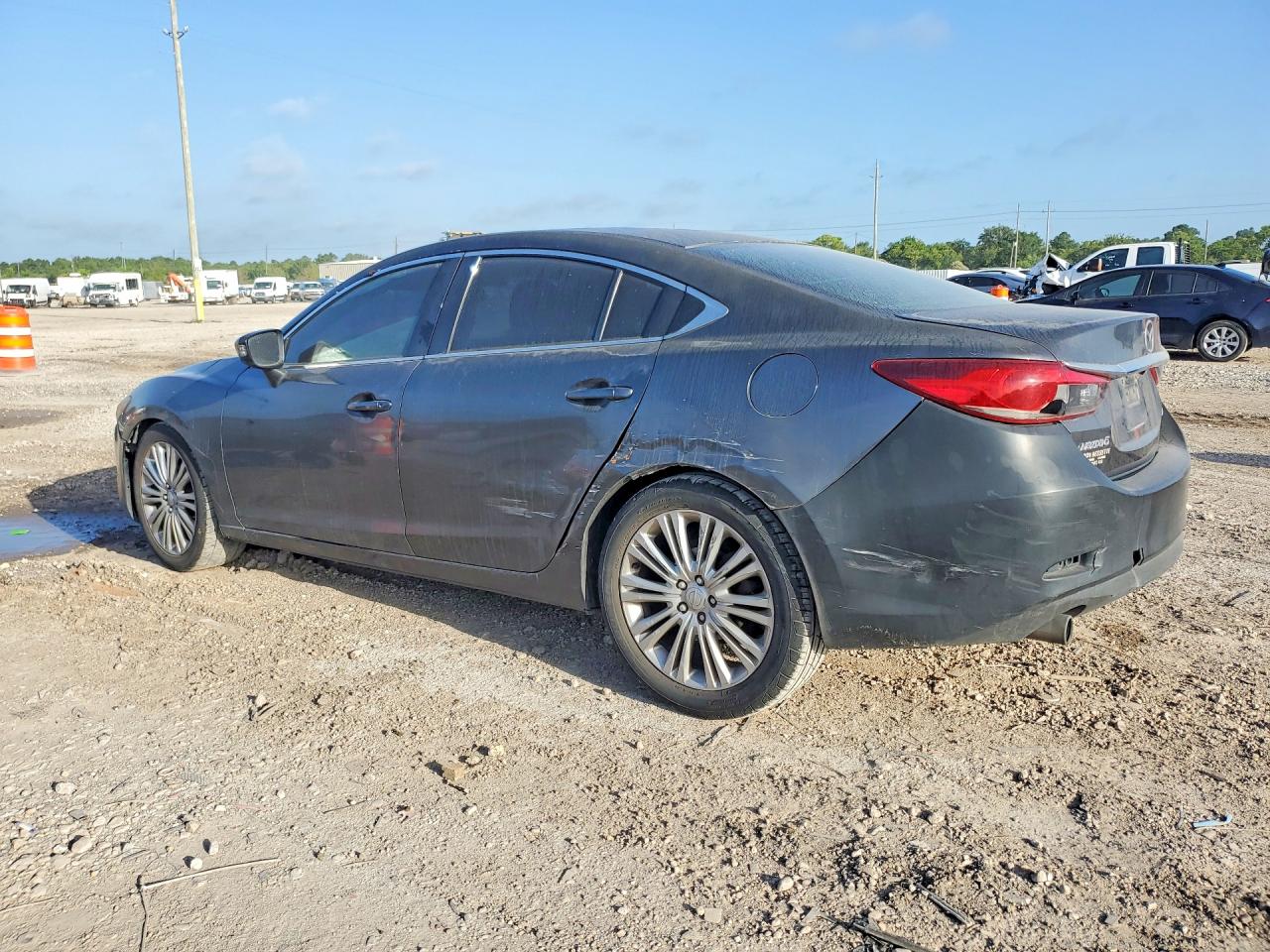 2014 Mazda 6 Touring Gray vin: JM1GJ1V66E1149996