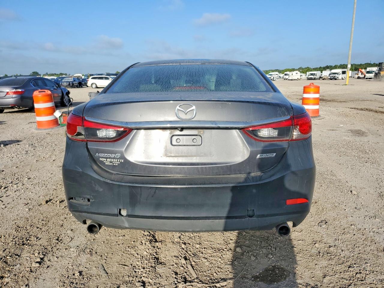 2014 Mazda 6 Touring Gray vin: JM1GJ1V66E1149996