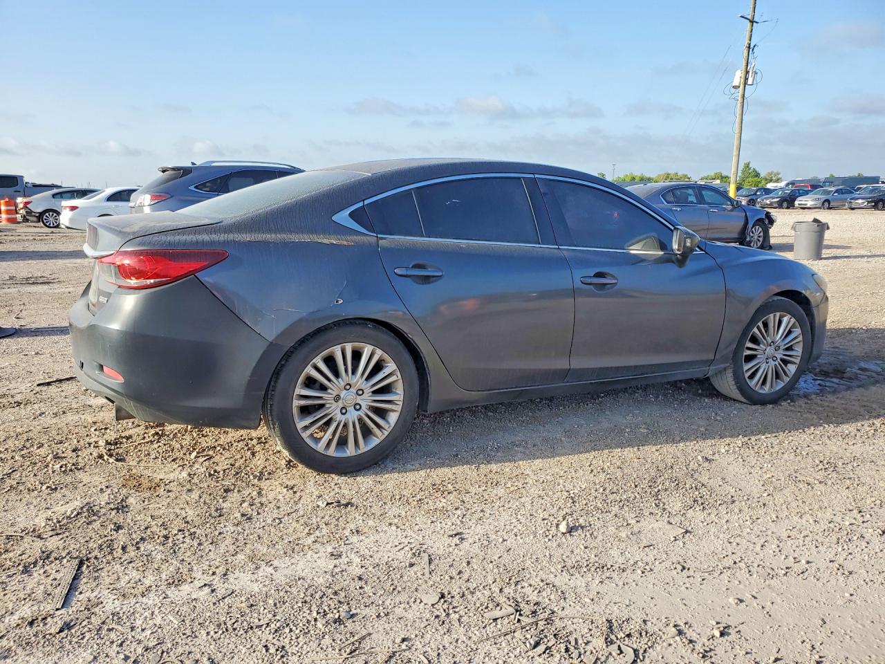 2014 Mazda 6 Touring Gray vin: JM1GJ1V66E1149996