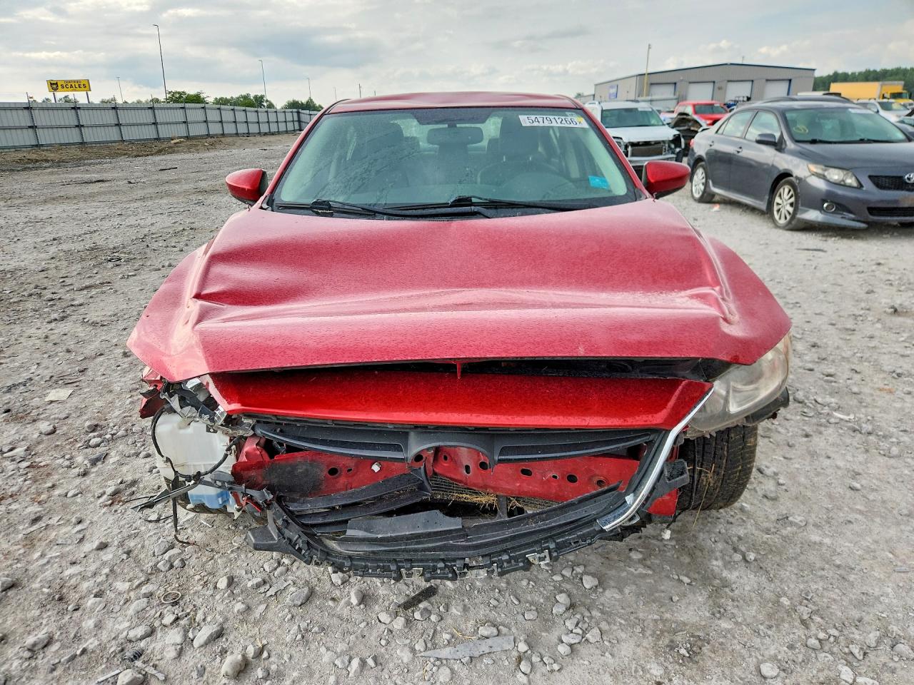 2014 Mazda 6 Touring Red vin: JM1GJ1V66E1161260
