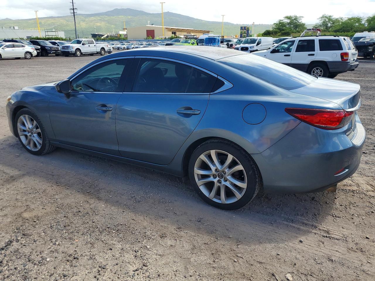 2015 Mazda 6 Touring Blue vin: JM1GJ1V66F1175905