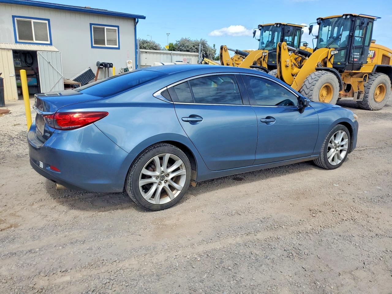 2015 Mazda 6 Touring Blue vin: JM1GJ1V66F1175905