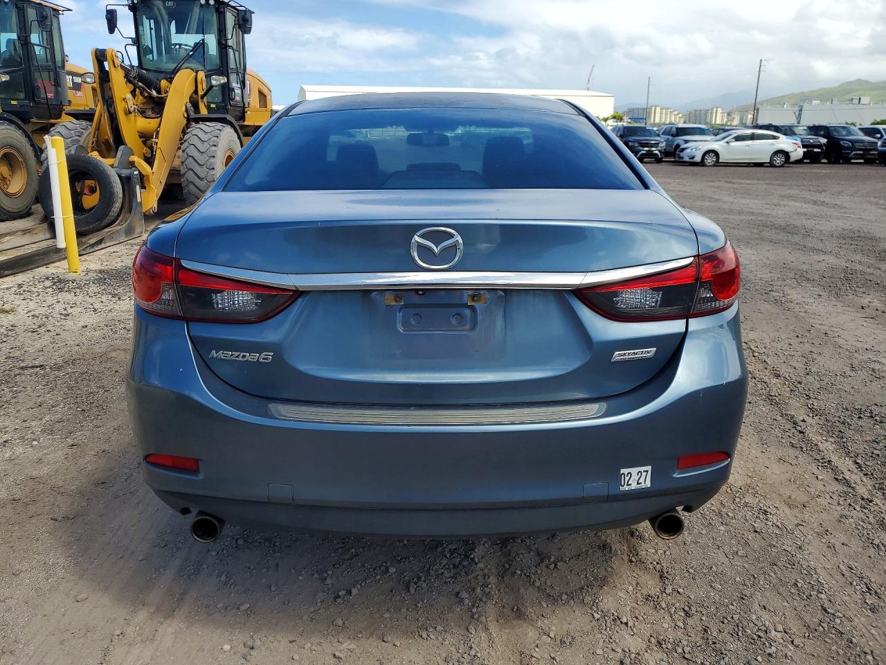 2015 Mazda 6 Touring Blue vin: JM1GJ1V66F1175905
