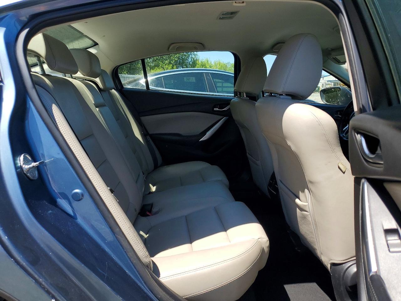 2014 Mazda 6 Touring Blue vin: JM1GJ1V67E1117753