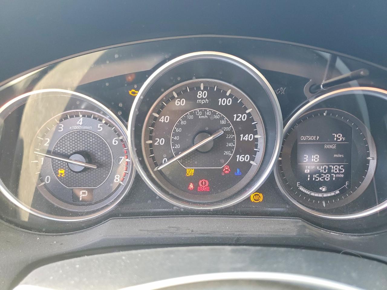 2014 Mazda 6 Touring Charcoal vin: JM1GJ1V67E1139042