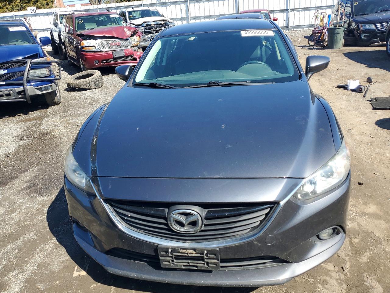 2014 Mazda 6 Touring Charcoal vin: JM1GJ1V67E1139042