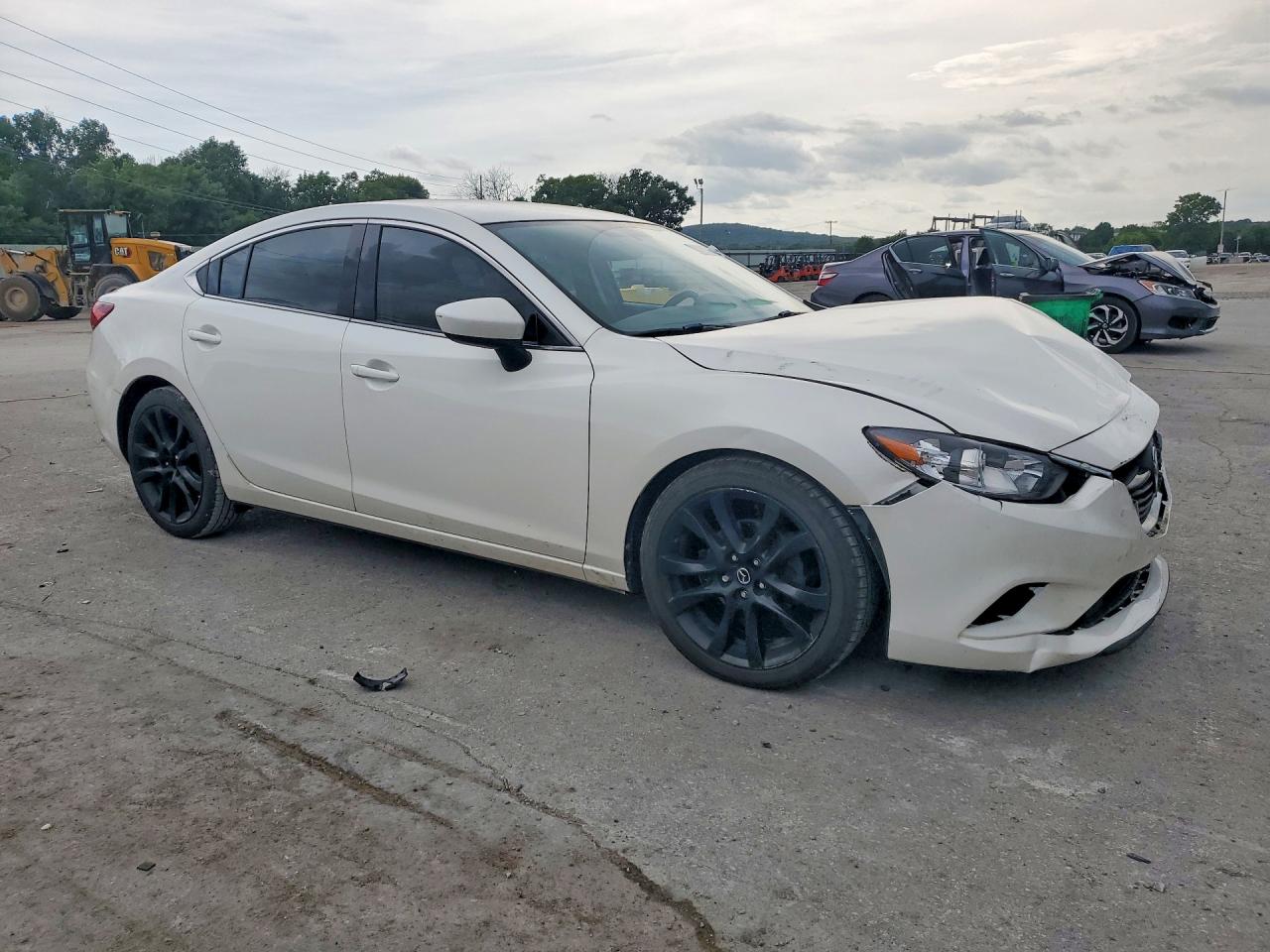 2014 Mazda 6 Touring White vin: JM1GJ1V67E1149697