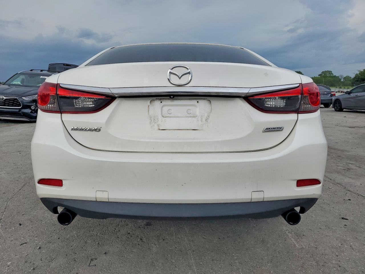 2014 Mazda 6 Touring White vin: JM1GJ1V67E1149697