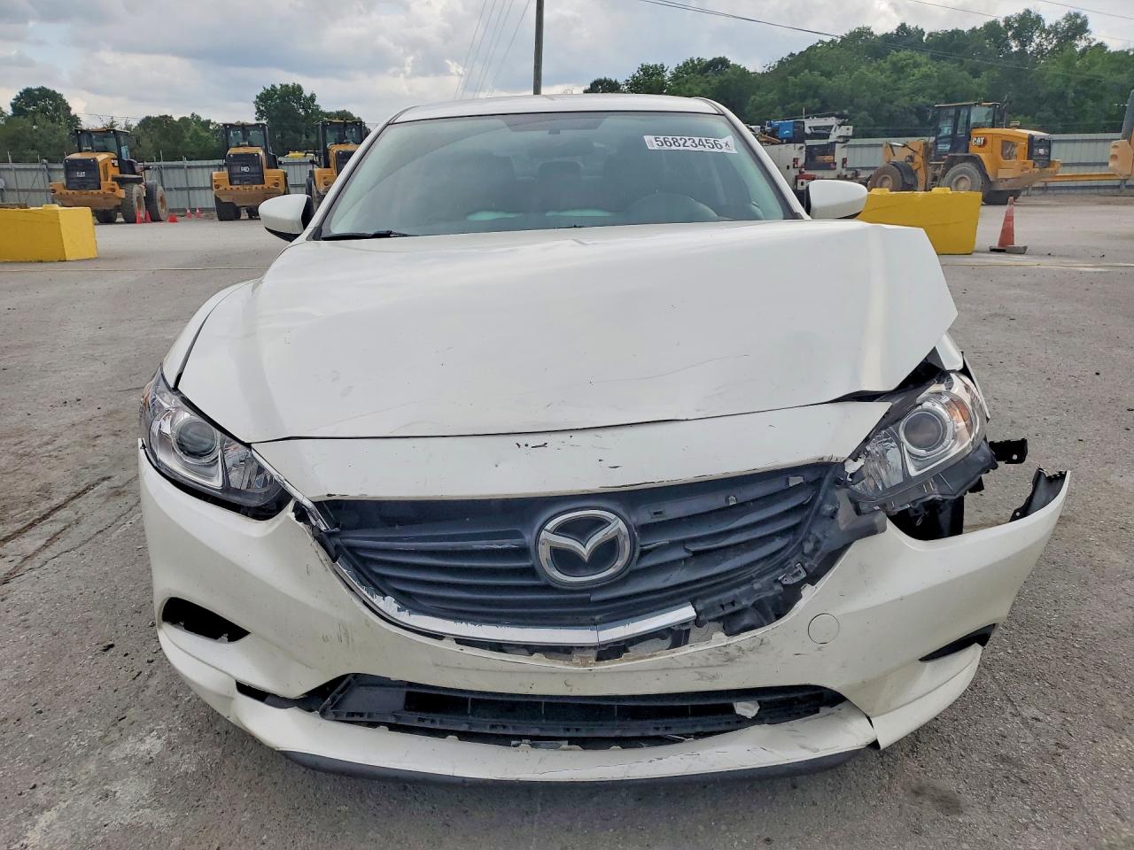 2014 Mazda 6 Touring White vin: JM1GJ1V67E1149697