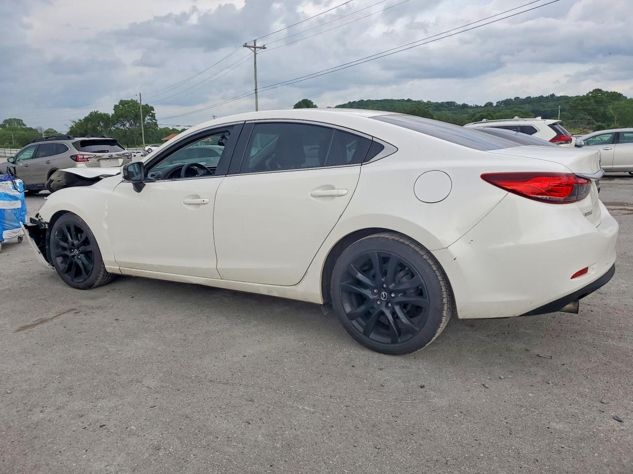 2014 Mazda 6 Touring White vin: JM1GJ1V67E1149697