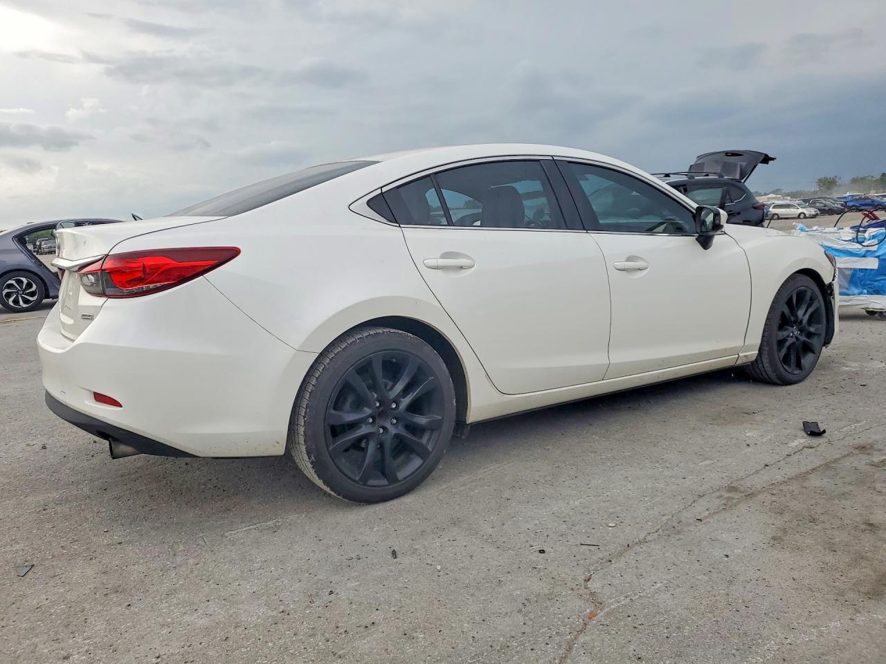2014 Mazda 6 Touring White vin: JM1GJ1V67E1149697