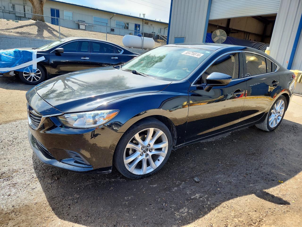 2014 Mazda 6 Touring Black vin: JM1GJ1V67E1154754