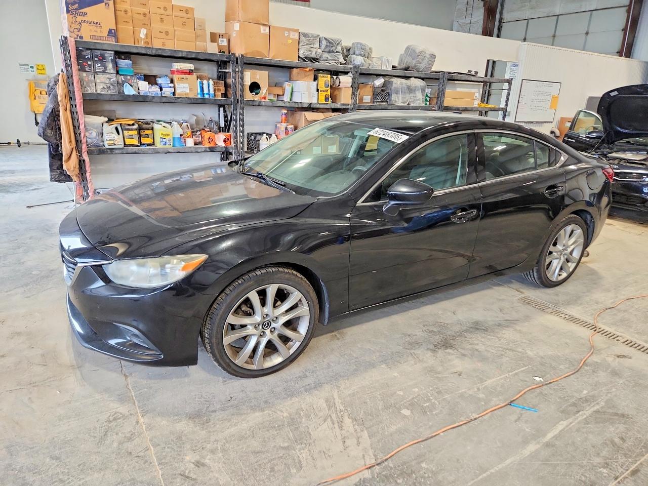 2014 Mazda 6 Touring Black vin: JM1GJ1V67E1157184