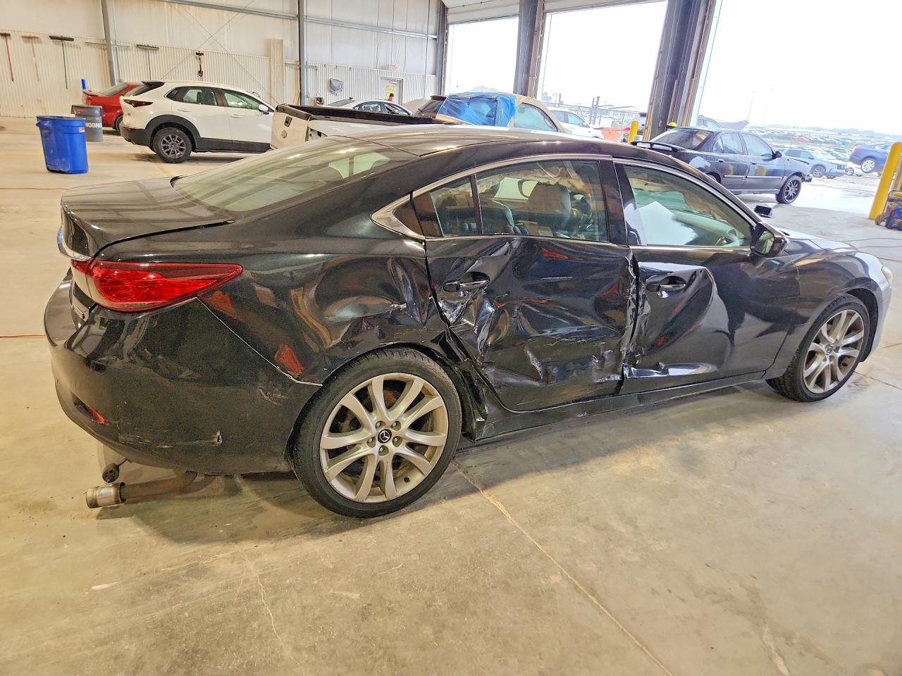 2014 Mazda 6 Touring Black vin: JM1GJ1V67E1157184