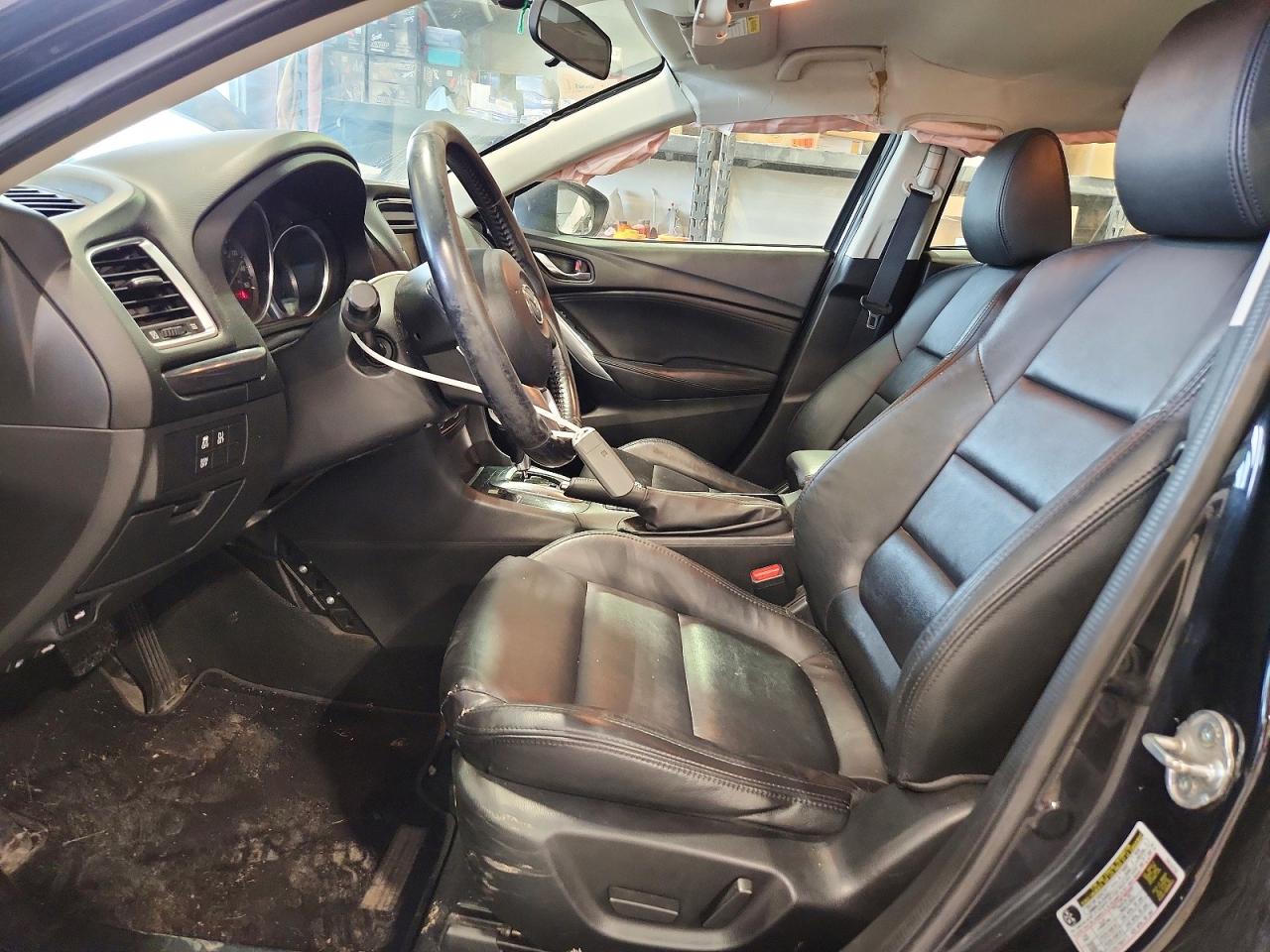 2014 Mazda 6 Touring Black vin: JM1GJ1V67E1157184