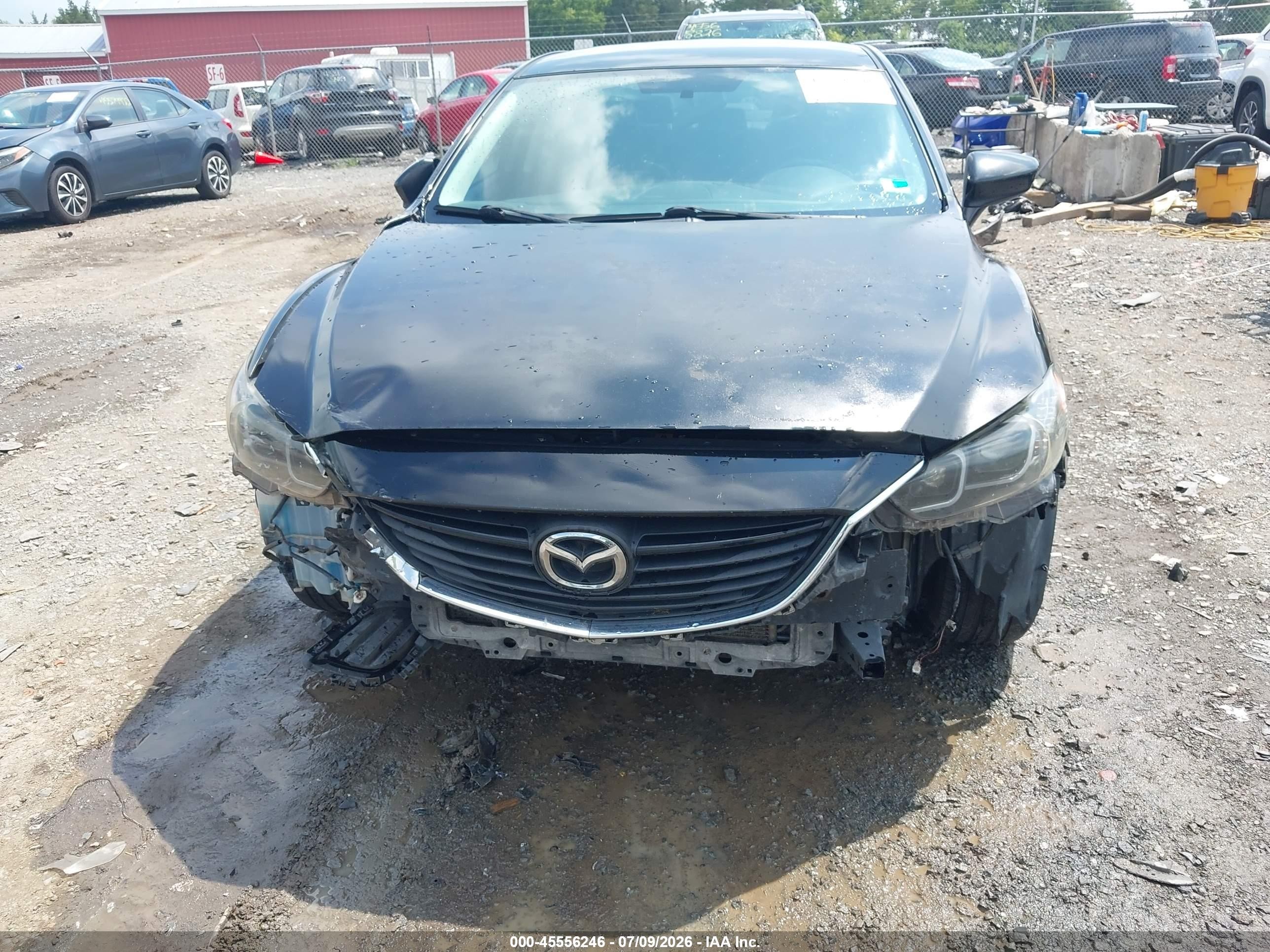 2014 Mazda Mazda6 I Touring Black vin: JM1GJ1V67E1157783