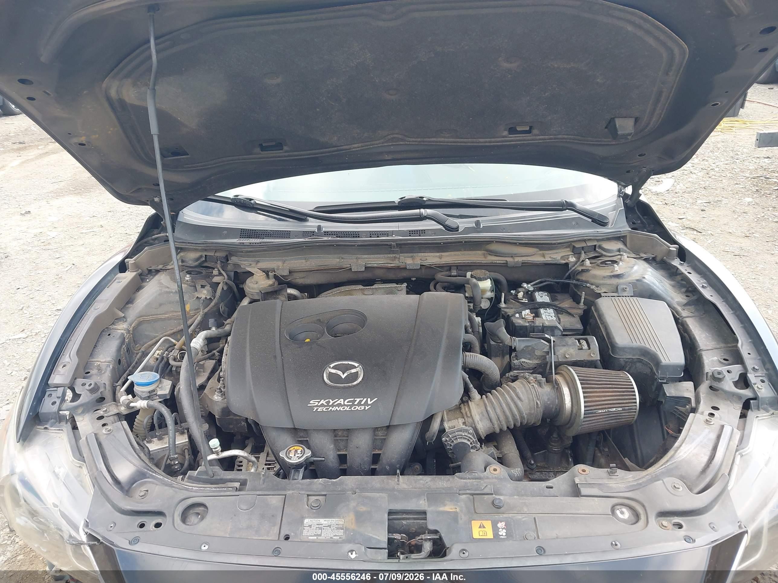 2014 Mazda Mazda6 I Touring Black vin: JM1GJ1V67E1157783