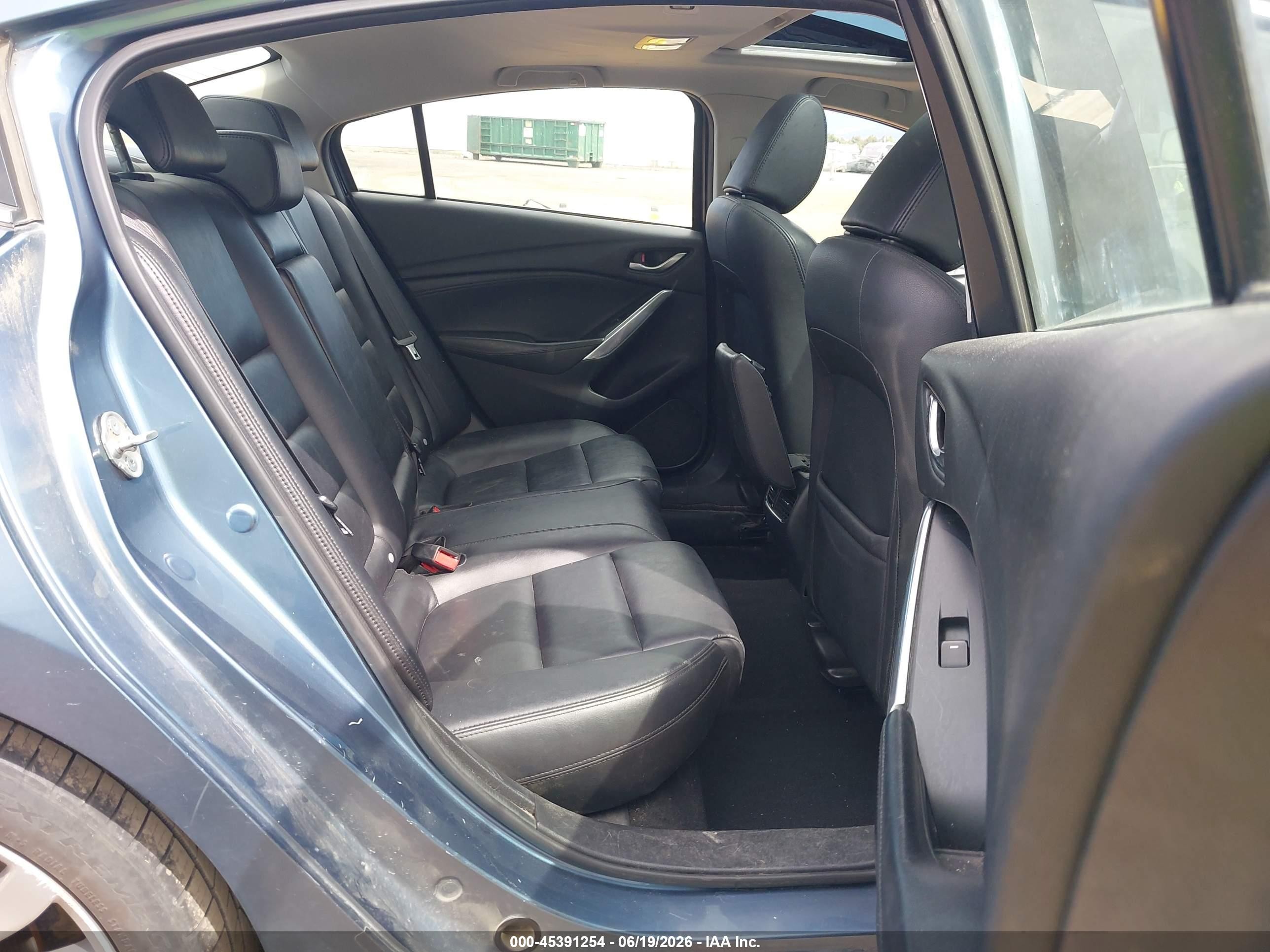 2015 Mazda Mazda6 I Touring Blue vin: JM1GJ1V67F1174925