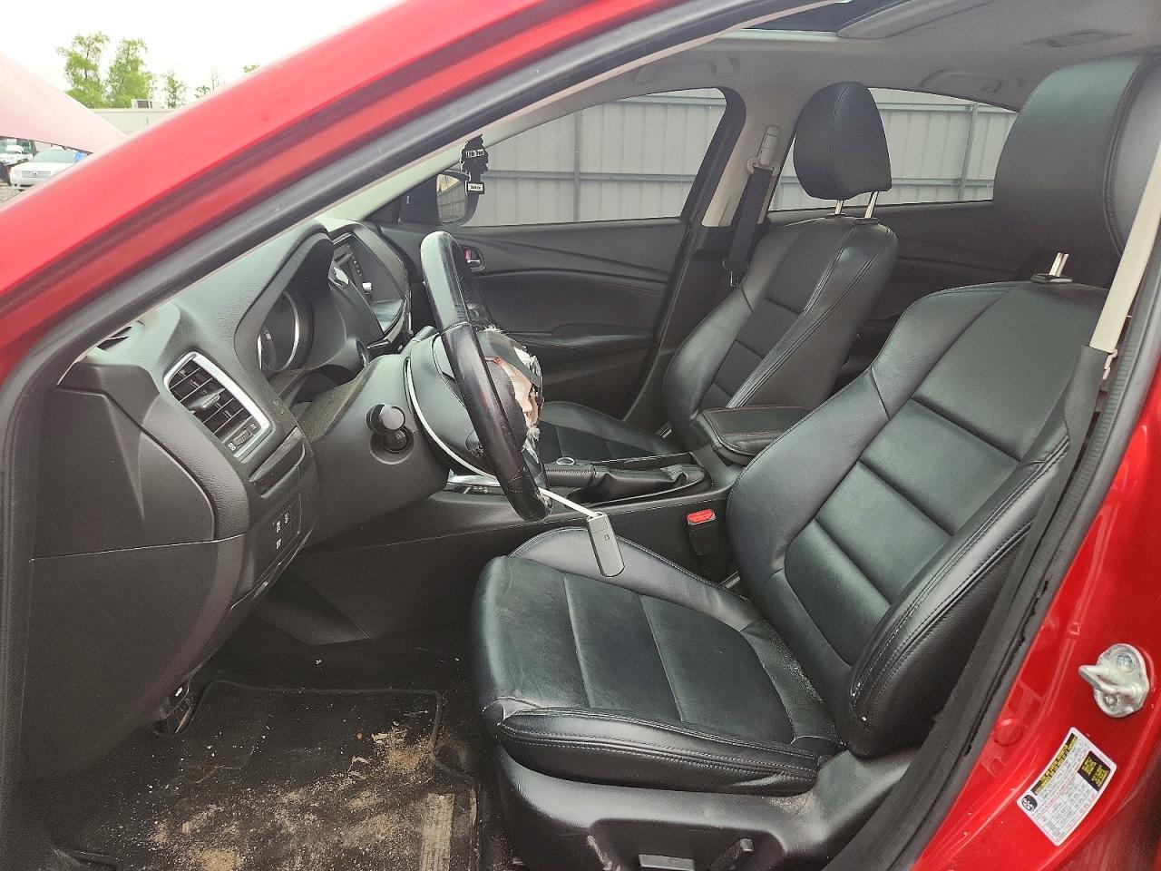 2015 Mazda 6 Touring Красный vin: JM1GJ1V67F1177551
