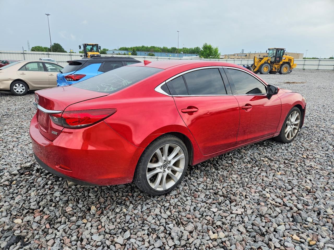 2015 Mazda 6 Touring Красный vin: JM1GJ1V67F1177551