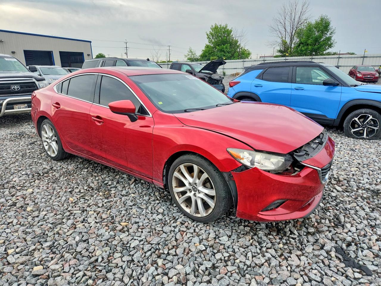 2015 Mazda 6 Touring Красный vin: JM1GJ1V67F1177551