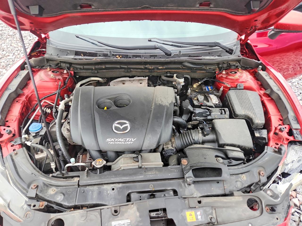 2015 Mazda 6 Touring Красный vin: JM1GJ1V67F1177551