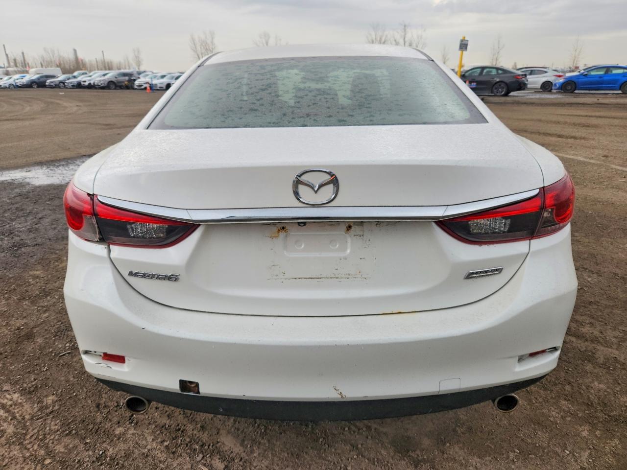 2014 Mazda 6 Touring Белый vin: JM1GJ1V68E1116322