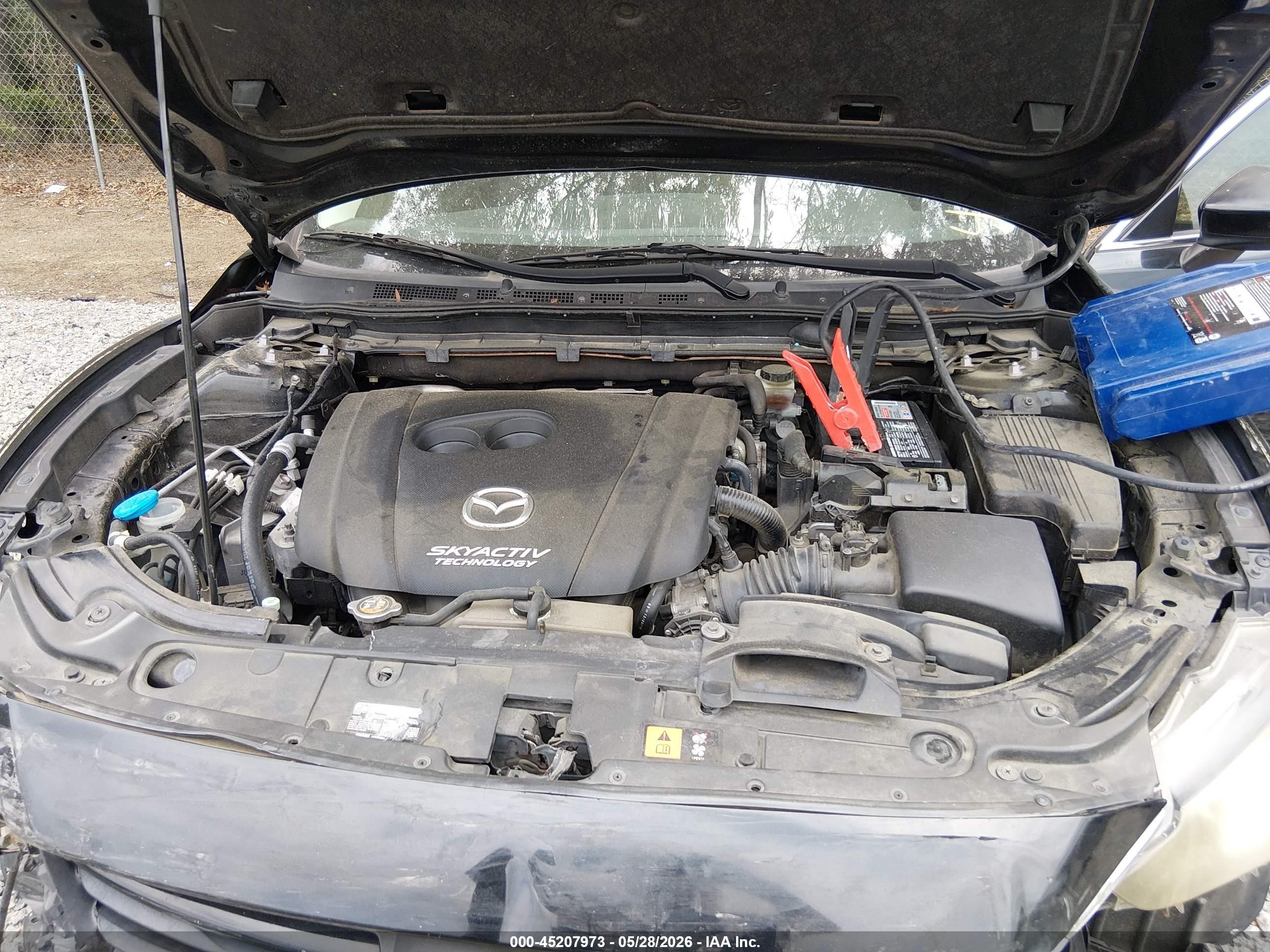 2014 Mazda Mazda6 I Touring Black vin: JM1GJ1V68E1119480