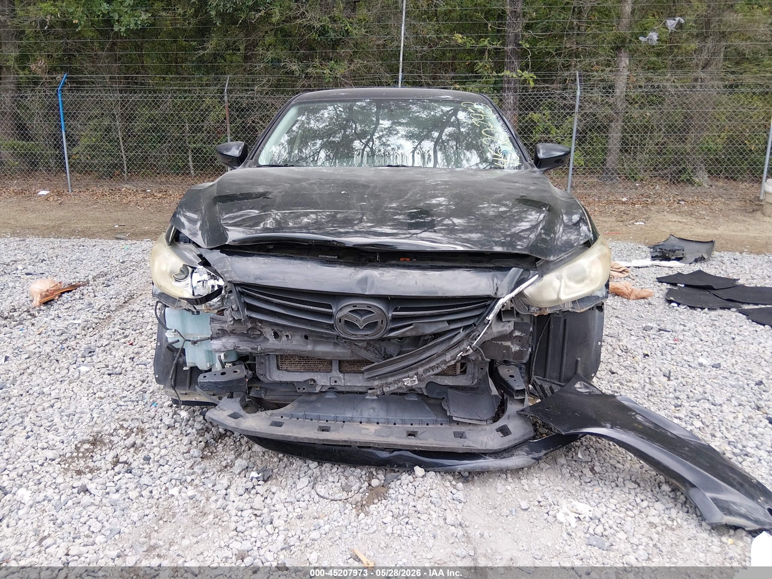 2014 Mazda Mazda6 I Touring Black vin: JM1GJ1V68E1119480
