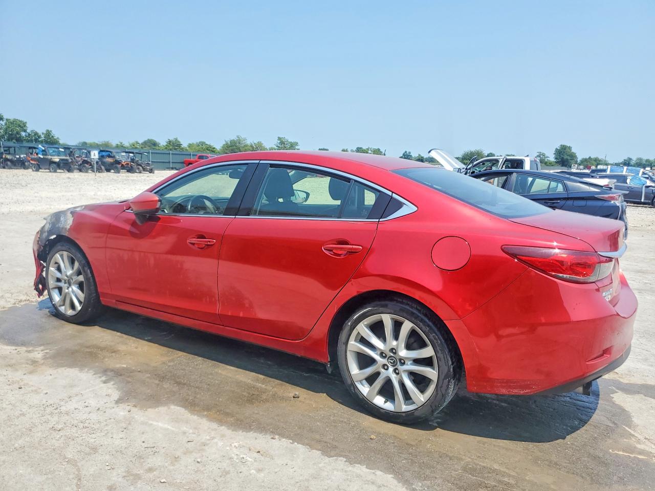 2014 Mazda 6 Touring Red vin: JM1GJ1V68E1140927