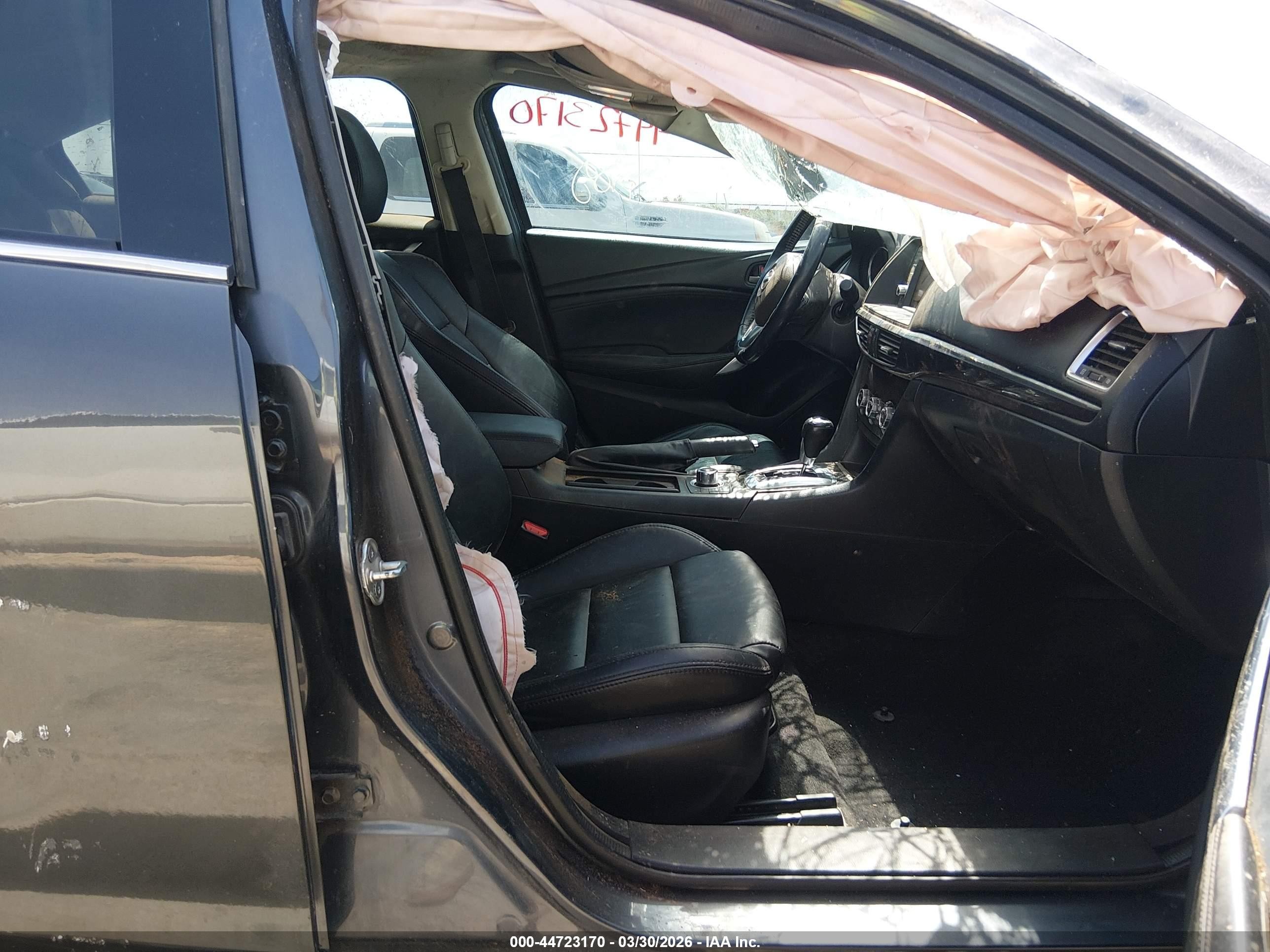 2014 Mazda Mazda6 I Touring Gray vin: JM1GJ1V68E1155945