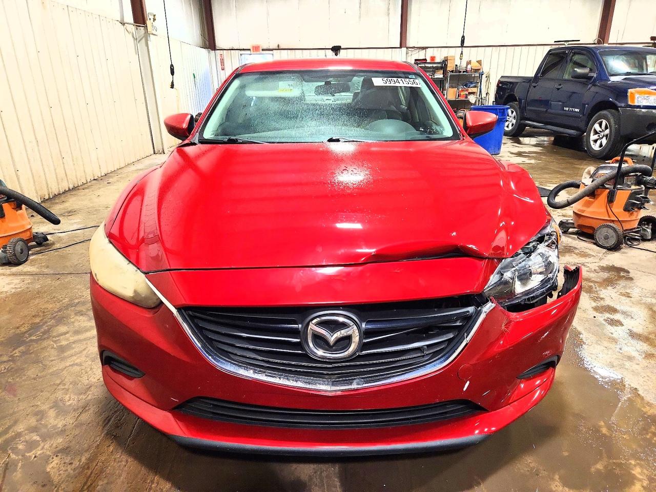 2015 Mazda 6 Touring Red vin: JM1GJ1V68F1165246