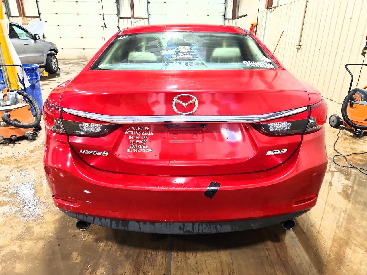 2015 Mazda 6 Touring Red vin: JM1GJ1V68F1165246