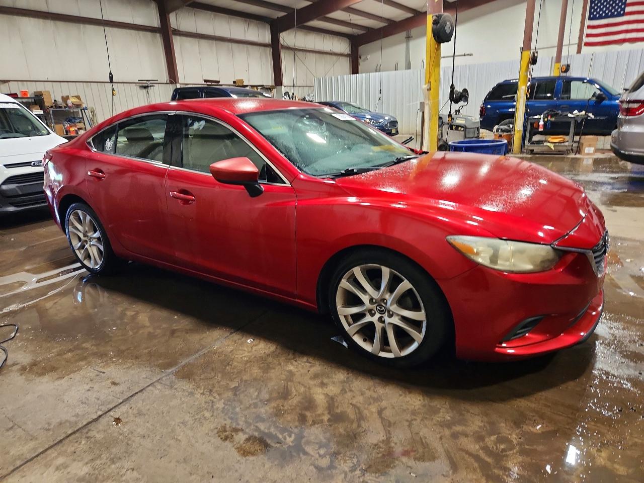 2015 Mazda 6 Touring Red vin: JM1GJ1V68F1165246