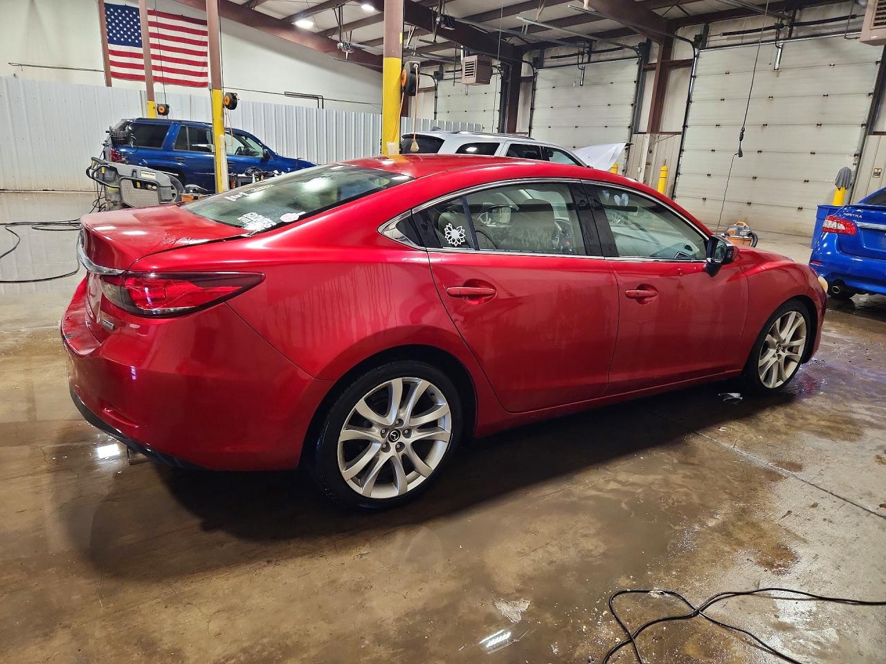 2015 Mazda 6 Touring Red vin: JM1GJ1V68F1165246