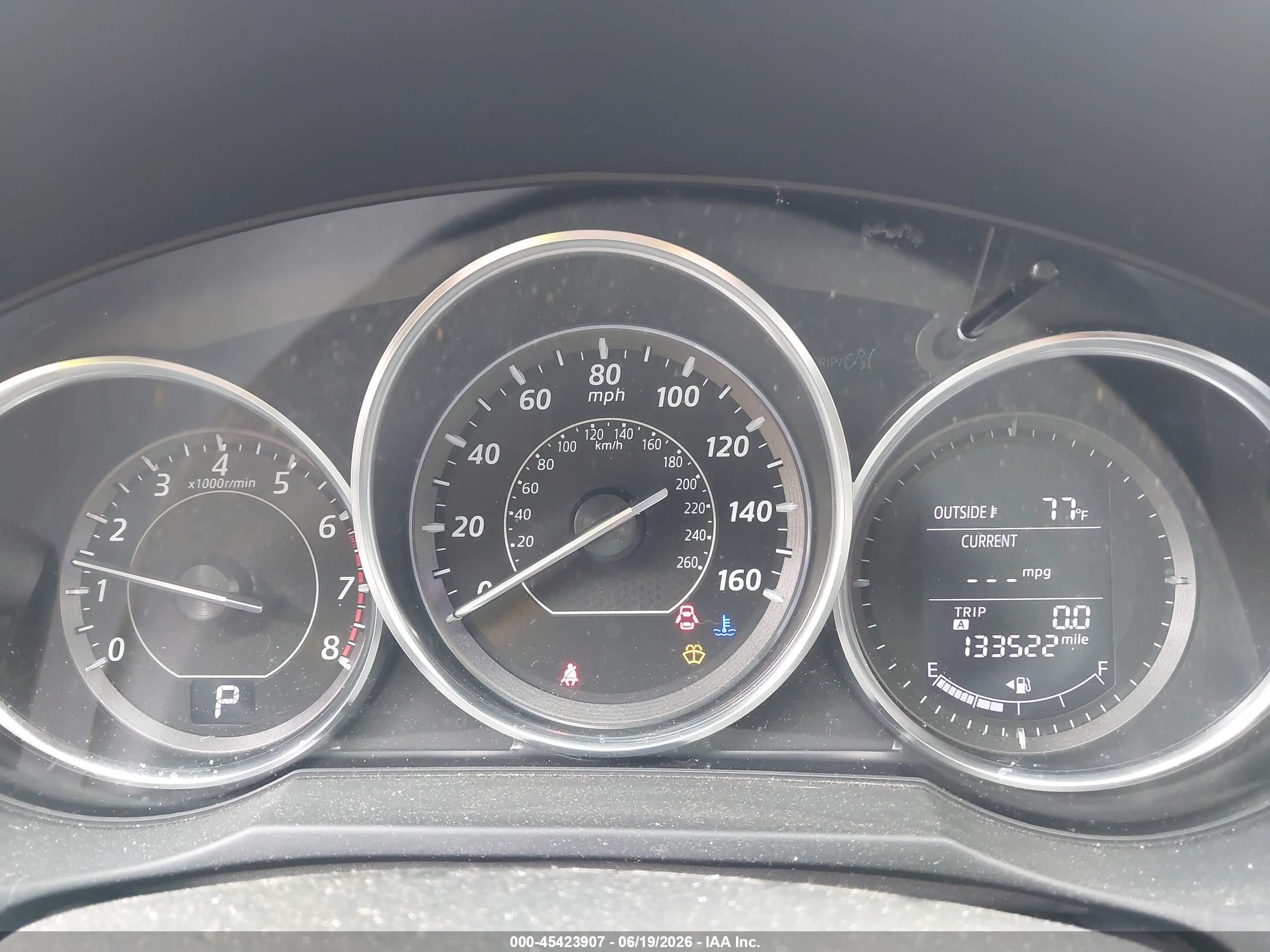 2014 Mazda Mazda6 I Touring White vin: JM1GJ1V69E1132948